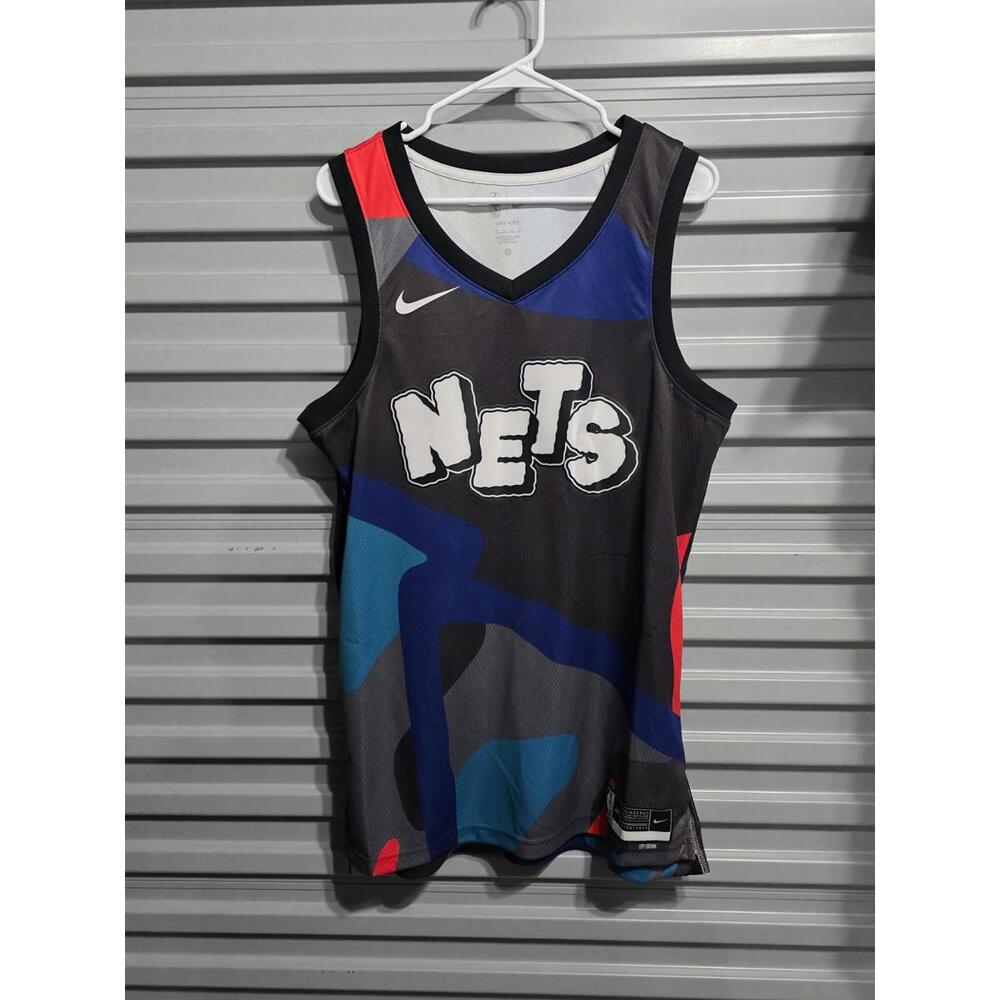 New Brooklyn Nets City Edition NBA Jersey Nike Men’s 2XL Basketball